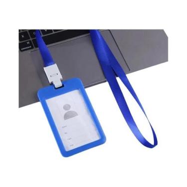 Imagem de Porta-Cartões De Plástico Colorido Com Cordão 510PCS Para Identificaçã