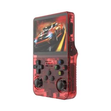 Imagem de Console De Videogame Portátil Retro R36S ARKOS De 64GB Com Tela IPS De