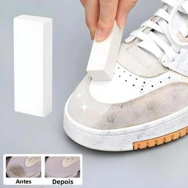 Imagem de Borracha De Limpeza Para Tênis De Couro Fosco E Camurça, Revitalizador