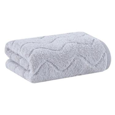 Imagem de Toalha de Rosto Ondas Air Cinza - Westwing by Buddemeyer, Cinza