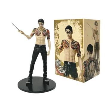 Imagem de Figura De Ação Yakuza De 17cm Kiryu Kazuma Goro Majima Modelo De PVC P