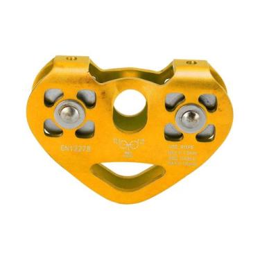 Imagem de Polia De Escalada Em Alumínio 30KN Em Formato De Coração Para Tirolesa