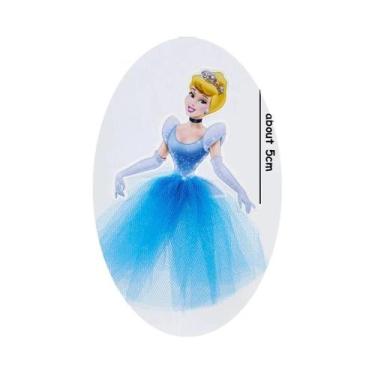 Imagem de Enfeites De Bolo Da Princesa Disney Frozen Para Chá De Bebê E Aniversá