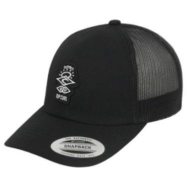 Imagem de Boné Rip Curl Search Icon Trucker Black Importado-Masculino