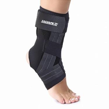 Imagem de Tornozeleira Ankle Shield 604-43 PÉ Direito Preta - Salvapé, G