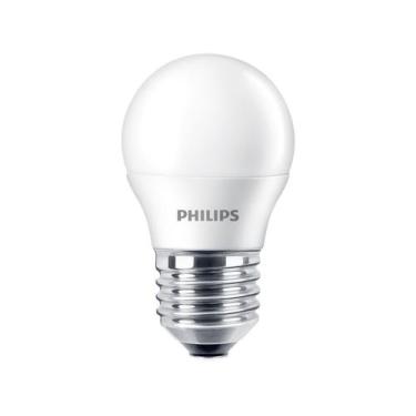 Imagem de 7 Lâmpadas Led 4w Philips Bulbo Mini E27 3000k Luz Quente