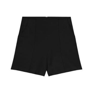 Imagem de Shorts Feminino Em Moletinho Endless Preto-Feminino