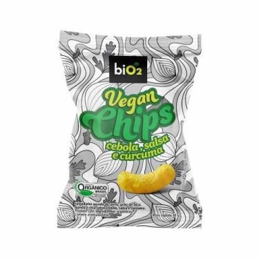 Imagem de Salgadinho Vegan Chips Cebola, Salsa e Cúrcuma Bio2 40g