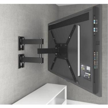 Imagem de Suporte para TV OEM Tri Articulado para LCD LED QLED OLED PLASMA 10 a 56 VESA 50x50 a 3...