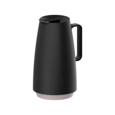 Imagem de Bule de Chá e Café de Plástico Preto 500ml Tramontina Exata, 500ml, Pr