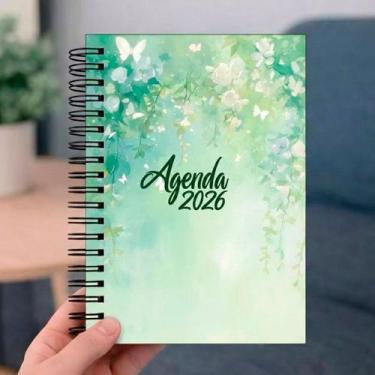 Imagem de Agenda 2026 Coleção Floral 1 Dia Por Página Borboletas - Onor, 24