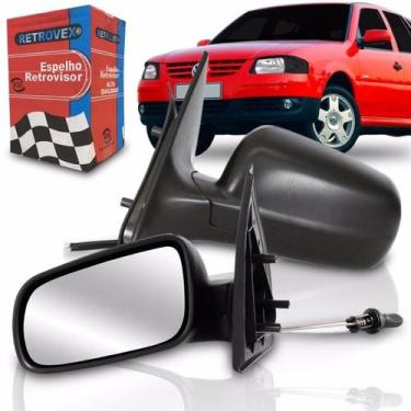 Imagem de Retrovisor Gol Giii G3 1999 2000 2001 2002 2003 2004 2 Portas  - RETRO