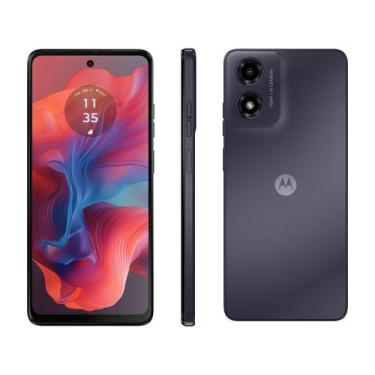 Imagem de Smartphone Motorola Moto G04 128GB Grafite 4GB + 4GB RAM Boost 6,6" Câ