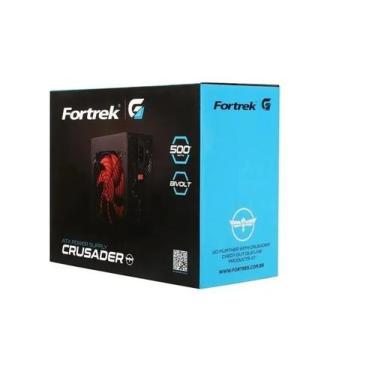 Imagem de Fonte atx 500w fortrek crusader