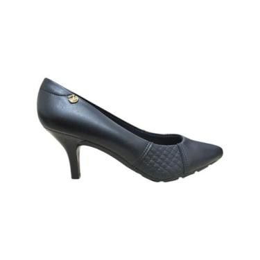 Imagem de sapato feminino modader napa salto fino 7,5cm - Modare, Preto, 37