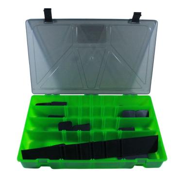 Imagem de Estojo Pesca JP Fishing Box 50 Colorido Polipropileno 36x22x6cm