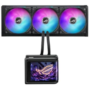 Imagem de Water Cooler Asus Rog Ryuo Iv Slc 360 ARGB Tela Curva AmoLED