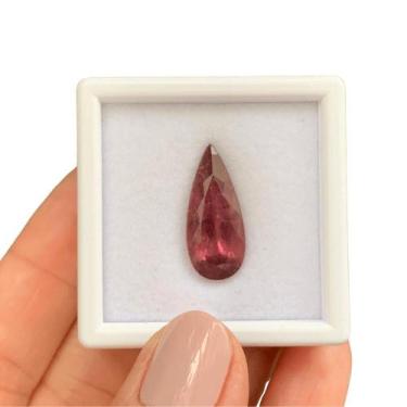 Imagem de Turmalina Rubelita Lágrima Gota 8,59ct - ENE2ESE Gemstone Colored