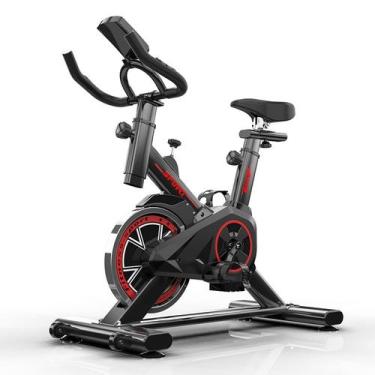 Imagem de Bicicleta Spinning Bike 6kg preto Vermelho WCT FITNESS