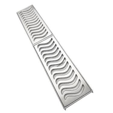 Imagem de Ralo Linear 20x50 Elite Znubi P/ Quintal E Garagem 1200kg - Znubi Grel