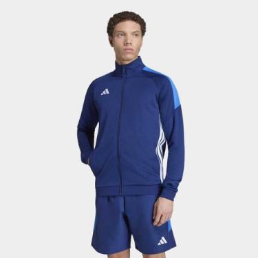 Imagem de Agasalho Adidas Tiro Es Masculino, Marinho, Azul, EGG
