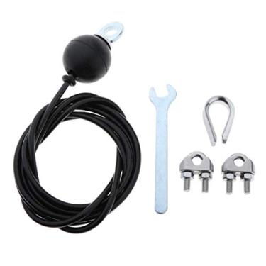 Imagem de Cabo de substituição #N/A Fitness para equipamentos de academia em casa, cabo de polia LAT, acessórios ajustáveis para máquina, acessórios faça-você-mesmo - Ajustável 2M