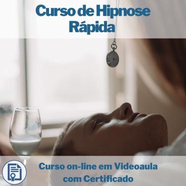 Imagem de Curso on-line em videoaula de Hipnose Rápida com Certificado