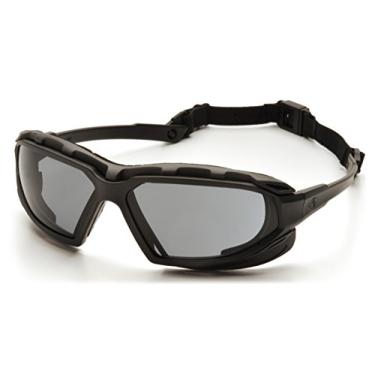 Imagem de Óculos de segurança Pyramex Highlander Plus, Black-gray Frame/Gray Anti-fog Lens