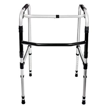Imagem de Andador Alumínio Dobrável Articulado 2 Barrra Adulto Alumínio Único Anb2 - Indaiá