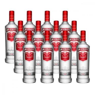 Imagem de Vodka Smirnoff 600ml Caixa Com 12 Unidades