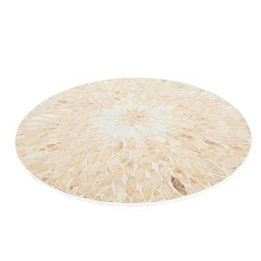 Imagem de SOUSPLAT MADREPÉROLA BRANCO 33cm