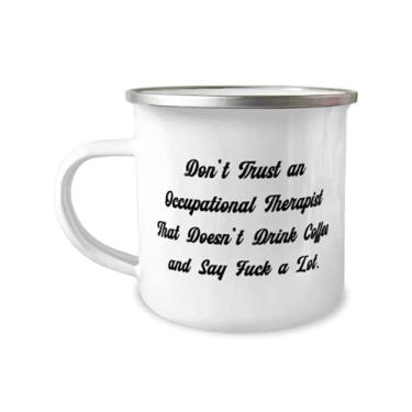 Imagem de Love Occupational therapist s, Don't Trust an Occupational Therapist That Doesn't, Perfect Birthday 355 ml Caneca para colegas de trabalho