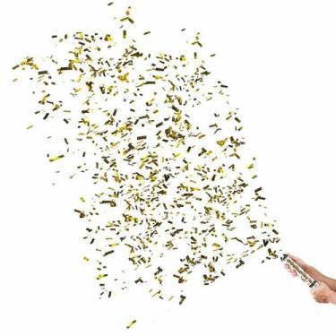 Imagem de Kit 16 Lança Confetes Formatura Aniversario 15 Anos Dourado - Decore F