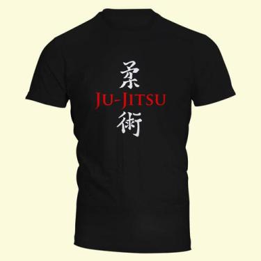 Imagem de Camiseta Jiu Jitsu Arte Ref 8564 Marcial Suave - Tritop Camisetas