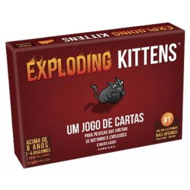 Imagem de Exploding Kittens Jogo Base Português Pronta Entrega - Galapagos