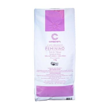 Imagem de Café Feminino Orgânico Torrado em Grãos Coopfam 1kg