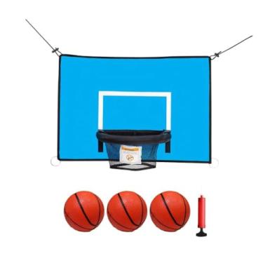 Imagem de Fancyes Cesta de para trampolim indoor esportes ao ar livre trampolim acessórios materiais macios brinquedo crianças jardim jogando presentes, Estilo d