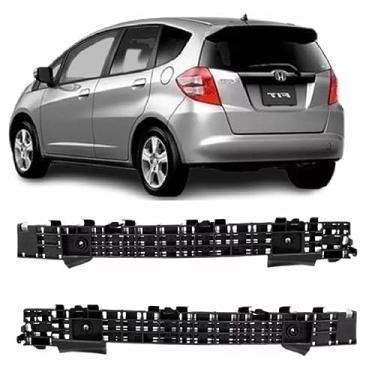 Imagem de Universo Car, Par Suporte Guia Parachoque Traseiro Fit 2009 2010 2011 2012 2013 2014