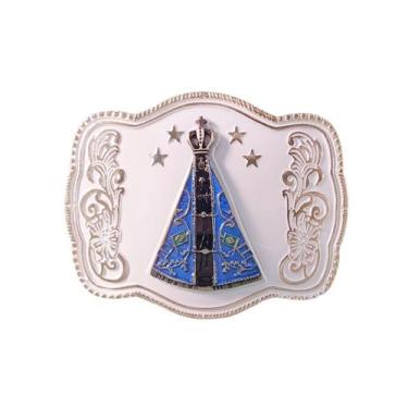 Imagem de Fivela Cowboy Country Nossa Senhora Aparecida Padroeira DR61 - DRC