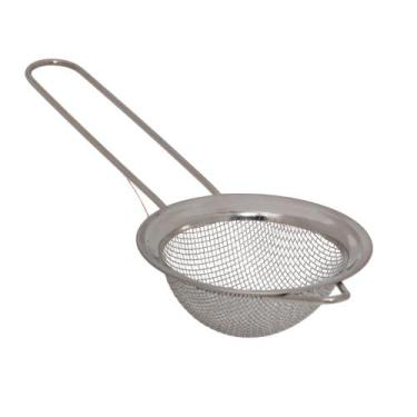 Imagem de Peneira Inox Pequena Malha Fina Resistente Profissional - Quality Hous