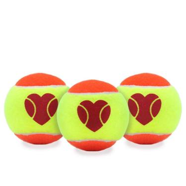 Imagem de Bola de Beach Tennis Sexy I Love Pacote com 03 Bolas