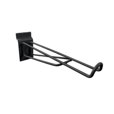 Imagem de 10 Mão Francesa Para Painel Arame 0,20 m 4mm Preto - Bedetti, Preto