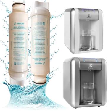 Imagem de Kit 2 Refis Para Filtro Purificador Electrolux Pe10b Pe10x