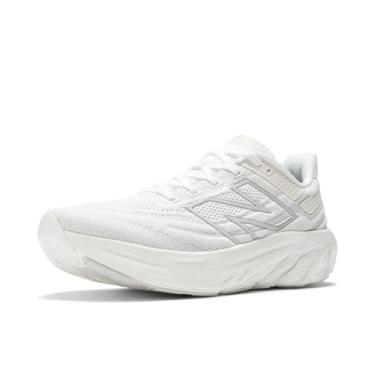Imagem de New Balance Fresh Foam X 1080 V13 Tênis de corrida masculino, Branco/prata claro metálico, 8.5 Wide