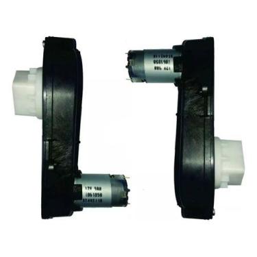 Imagem de 2 Caixas De Engrenagens C/ Motores 12v  Bandeirante - SM