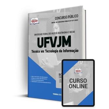 Imagem de Apostila UFVJM - Técnico em Tecnologia da Informação - Apostilas Opção