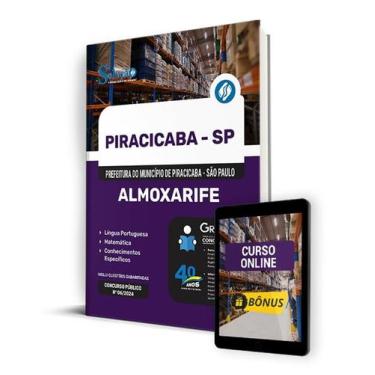 Imagem de Apostila Prefeitura de Piracicaba - SP 2024 - Almoxarife - Editora Sol