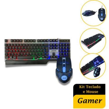 Imagem de Kit Teclado e Mouse Gamer LEY-45 RGB Ley-45 PREMIUM. - NoBrand