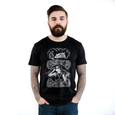 Imagem de Camiseta Arctic Monkeys - Bomber Premium - 100% Algodão, EG