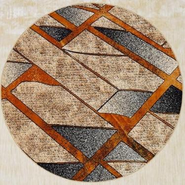 Imagem de Rosadecor, Tapete Redondo Marbella Elite Champagne Mancy 200 cm